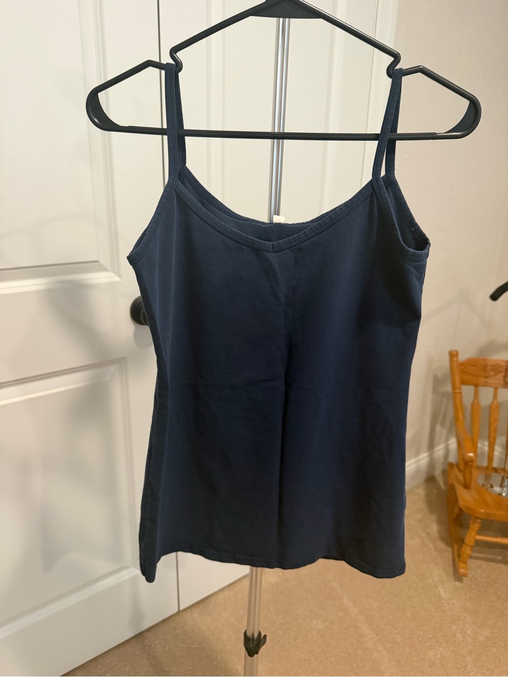 Everyday Navy Women's Slim-Strap Reversible Camisole